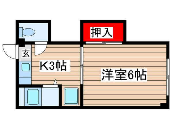 アーバン古渡の物件間取画像